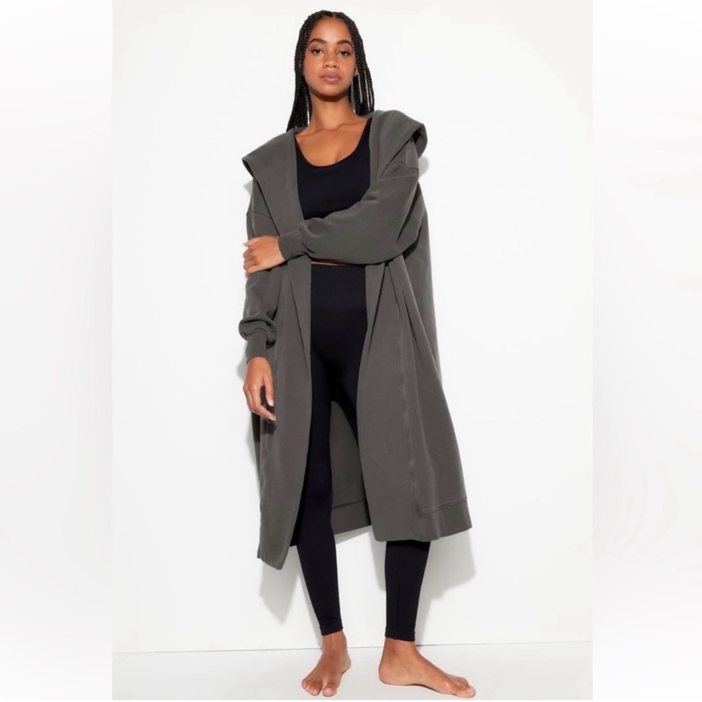 Spiritual Gangster Charcoal Gray Long Recovery Sweatshirt
